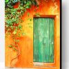 Green Door Paint By Number