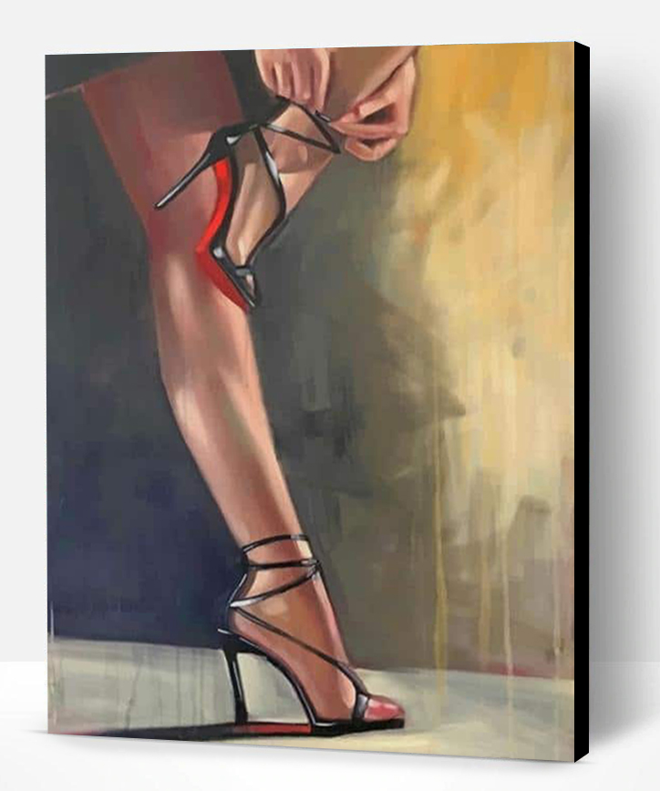 High Heels - NEW Paint By Numbers - Paint By Numbers PRO