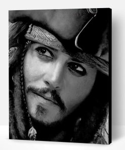 Jack Sparrow Pirates Of the Caribbean Paint By Number