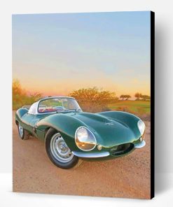 Jaguar Xkss Car Paint By Number