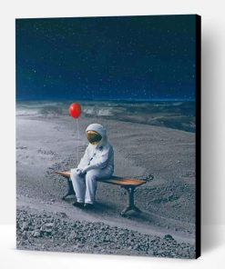 Lonely Man In Space Paint By Number