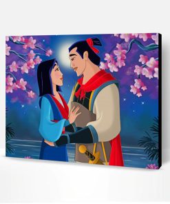 Love Mulan And Shang Paint By Number