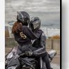 Motorcycle Couple Paint By Number