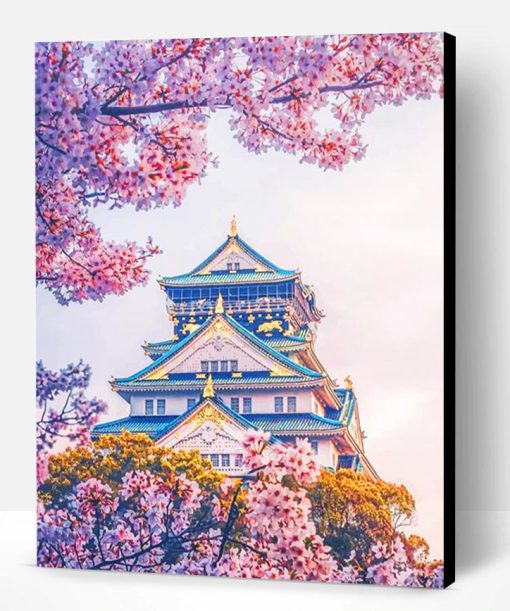 Osaka Castle Park Paint By Number