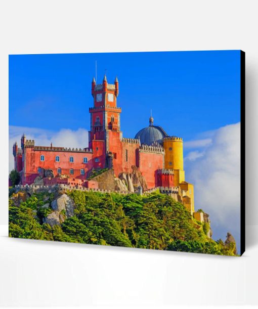 Pena National Palace Portugal Paint By Number