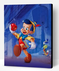 Pinocchio Cartoon Paint By Number