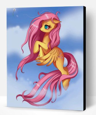 Pony Fluttershy Paint By Number