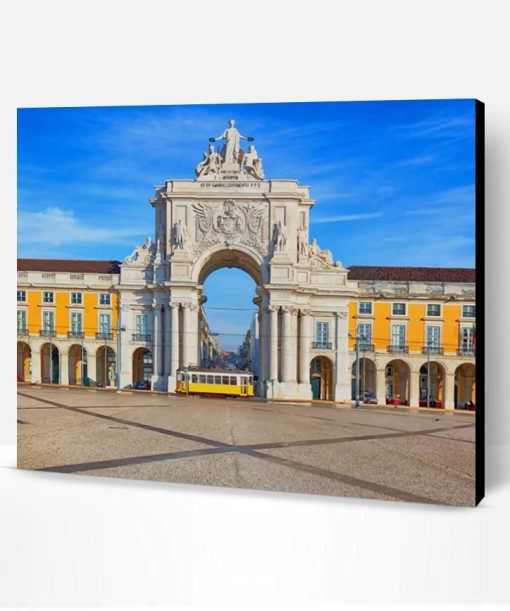 Praca Do Comercio Lisbon Paint By Number