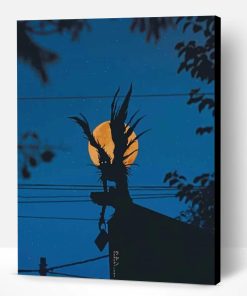 Ryuk Silhouette Paint By Number