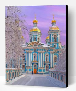 Saint Nicholas Cathedral Russia Paint By Number