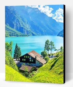 Switzerland Landscape Paint By Number