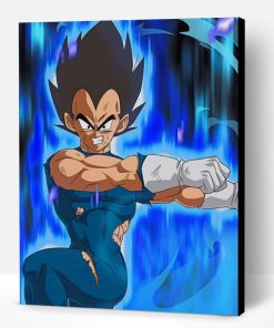 Vegeta Dragon Ball Paint By Number
