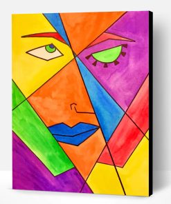 Abstract Picasso Art Paint By Number