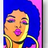African Girl Pop Art Paint By Number