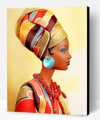 African Lady Art Paint By Number