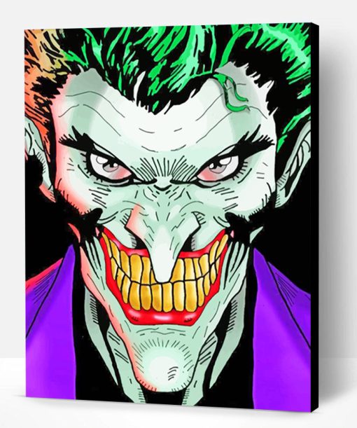 Angry Joker Paint By Number