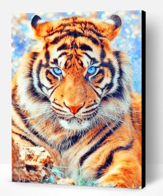 Angry Tiger Paint By Number