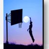 Basketball Moon Paint By Number