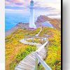 Castle Lighthouse New Zealand Paint By Number