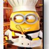 Chef Minion Paint By Number