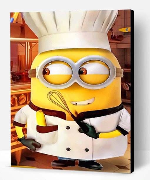 Chef Minion Paint By Number