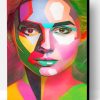 Colored Face Art Paint By Number
