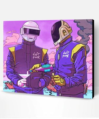 Cool Daft Punk Paint By Number