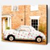 Floral Nissan figaro Paint By Number