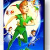 Flying Peter Pan Paint By Number