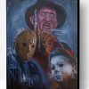 Freddy Krueger Mic Hael Myers Paint By Number