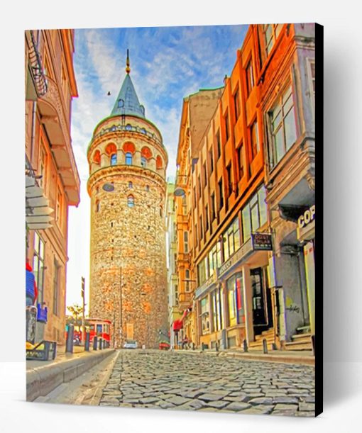 Galata Tower Paint By Number