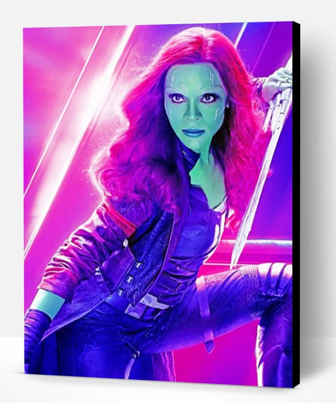 Gamora Paint By Number