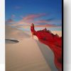 Girl In Desert Photography Paint By Number