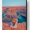 Girl In Glen Canyon National Recreation Area Paint By Number