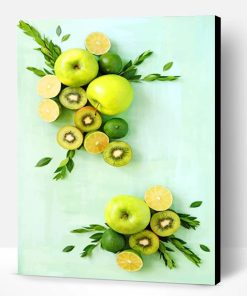 Green Fruits Paint By Number