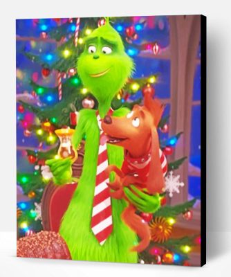 Grinch And Max Paint By Number