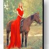 Horse And Girl Photography Paint By Number