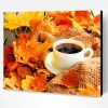 Hot Coffee In Autumn Paint By Number
