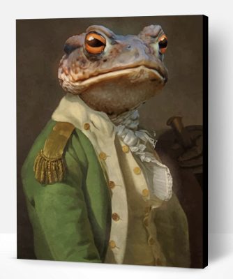 Joseph Ducreux Frog Paint By Number