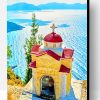 Kefalonia Church Greece Paint By Number