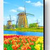 Kinderdijk Netherlands Windmills Paint By Number