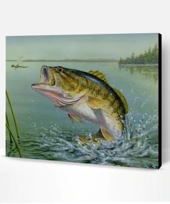 Largemouth Bass Paint By Number