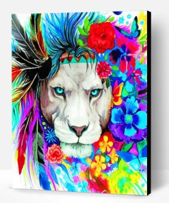 Lion Art Paint By Number