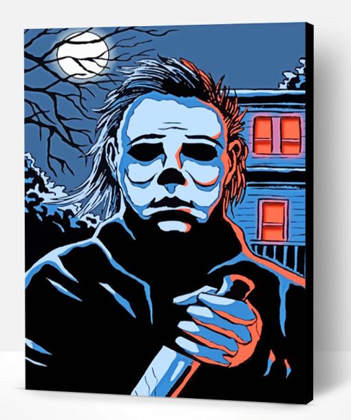 Michael Myers Paint By Number