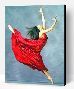 Modern Dancer Lady Paint By Number