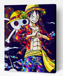 Monkey D Luffy One Piece Paint By Number