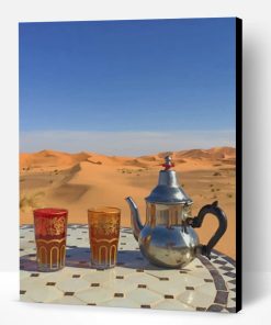 Moroccan Tea Essentials Paint By Number