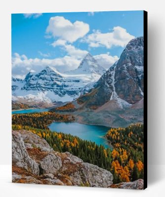 Mount Assiniboine Provincial Park Paint By Number