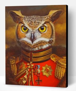 Mr Owl Paint By Number