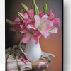 Pink Flowers Bouquet Paint By Number